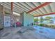 Charming covered patio area with cozy seating, brick accents, and easy access to the outdoor living space at 3328 S Stanley Pl, Tempe, AZ 85282