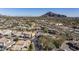 Expansive aerial view of the community showcasing well-manicured landscaping and mountain vistas at 3980 E Sierra Vista Dr, Paradise Valley, AZ 85253