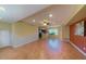 Spacious living room with hardwood floors, recessed lights and an open layout at 4020 E Laurel Ln, Phoenix, AZ 85028