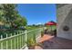 Outdoor patio area with brick flooring, perfect for relaxing and enjoying the view at 4020 E Laurel Ln, Phoenix, AZ 85028