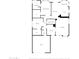 Detailed floor plan showcasing the layout of the home including the garage, bedrooms, and main living areas at 4172 E Graythorn Ave, Phoenix, AZ 85044