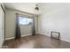 Bedroom with hardwood floor, and a window providing ample natural light at 4332 W Monte Cristo W Ave, Glendale, AZ 85306