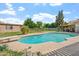 An inground pool offers a refreshing escape and complements the home's outdoor space at 4332 W Monte Cristo W Ave, Glendale, AZ 85306