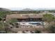 A backyard featuring desert landscaping, a pool and mountain views at 8400 E Dixileta Dr # 153, Scottsdale, AZ 85266