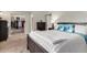 Bedroom with walk-in closet and ensuite bathroom at 863 W Kiva Ave, Mesa, AZ 85210