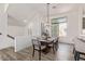 Dining room featuring a table, chairs, and hanging light fixture at 8989 N Gainey Center Dr # 231, Scottsdale, AZ 85258