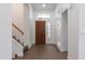 Bright entryway with wood flooring and a staircase at 1150 E Tyson St, Chandler, AZ 85225