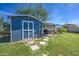 View of backyard shed at 1740 W Crescent Ave, Mesa, AZ 85202