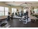 Community gym provides residents with modern exercise equipment and plenty of natural light at 19700 N 76Th St # 2001, Scottsdale, AZ 85255
