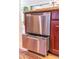 Detail shot of stainless steel drawer style dishwasher at 19700 N 76Th St # 2001, Scottsdale, AZ 85255