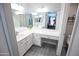 Bathroom with dual sinks and vanity at 5013 E Shomi St, Phoenix, AZ 85044