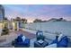Inviting backyard patio setup with comfortable seating and a cozy atmosphere at 614 W Kings Ave, Phoenix, AZ 85023