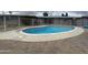 Inviting backyard featuring a pool, patio, and fence at 6207 W Orange Dr, Glendale, AZ 85301