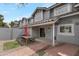 The private backyard includes a patio area and plenty of room for outdoor enjoyment at 860 N Mcqueen Rd # 1184, Chandler, AZ 85225