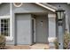 Welcoming front entrance with updated fixtures, featuring the house number at 860 N Mcqueen Rd # 1184, Chandler, AZ 85225