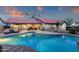 Beautiful pool with outdoor living: experience resort-style living right in your backyard at 10484 E Mission Ln, Scottsdale, AZ 85258