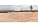 Expansive backyard surrounded by block fencing with desert landscaping at 1244 N 106Th Pl, Mesa, AZ 85207