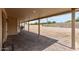 Spacious covered back patio, stone pavers and large backyard at 1403 W Wood Dr, Phoenix, AZ 85029