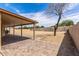 Spacious covered back patio and spacious backyard at 1403 W Wood Dr, Phoenix, AZ 85029