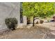 Backyard featuring a tree that provides shade over the patio at 16739 E El Lago Blvd # 103, Fountain Hills, AZ 85268