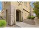 Charming entrance featuring brick accents and a well-maintained walkway leading to the front door at 18250 N Cave Creek Rd # 147, Phoenix, AZ 85032