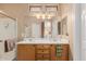 Bathroom with double sinks, and walk-in shower at 19043 E Seagull Dr, Queen Creek, AZ 85142