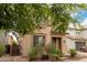 Charming two-story home with a well-manicured front yard and a two car garage at 19043 E Seagull Dr, Queen Creek, AZ 85142