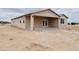 Covered patio with concrete slab at 25745 W Peak View Rd, Wittmann, AZ 85361