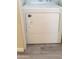A white Whirlpool dryer adds convenience to your laundry routine at 313 E Westchester Dr, Tempe, AZ 85283