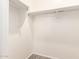 Bright closet space with ample storage, high shelf and rod for storage at 3165 N 306Th Ln, Buckeye, AZ 85396