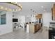 A open floor plan with kitchen, dining, and living areas perfect for entertaining at 4140 E Caitlin Dr, San Tan Valley, AZ 85140