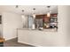 Bright kitchen featuring granite countertops, pendant lighting, and stainless steel appliances at 4305 E Cherokee St, Phoenix, AZ 85044