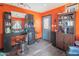 This salon offers a styling chair, mirror, sink, and storage cabinets, creating a private space for beauty services at 6428 E Shea Blvd, Scottsdale, AZ 85254