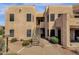 Condo exterior showcasing staircase, walkway and desert landscaping at 14645 N Fountain Hills Blvd # 208, Fountain Hills, AZ 85268