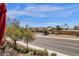 Neighborhood view from a balcony of desert landscaping, mature trees and blue skies at 14645 N Fountain Hills Blvd # 208, Fountain Hills, AZ 85268