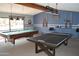 Game room featuring a pool table, ping pong table, dart board, and overhead lighting at 2650 W Union Hills Dr # 230, Phoenix, AZ 85027