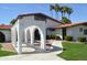 Leasing office with a white stucco archway, terra cotta roof, and well-manicured landscaping at 2650 W Union Hills Dr # 230, Phoenix, AZ 85027