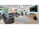 A comfortable living room featuring lots of seating and windows for natural lighting at 3320 E Claire Dr, Phoenix, AZ 85032