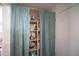 Hallway features a door and a closet with a curtain at 402 W Mohawk Ln, Phoenix, AZ 85027