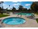 A large, inviting community hot tub is adjacent to the community pool at 4800 N 68Th St # 314, Scottsdale, AZ 85251