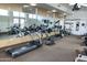 Bright fitness center with treadmills, weight machines, and mirrors, perfect for a complete workout at 4800 N 68Th St # 314, Scottsdale, AZ 85251