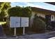 Cluster mailboxes at a charming single-story home with lush greenery and well-kept landscaping at 4800 N 68Th St # 314, Scottsdale, AZ 85251