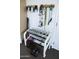 Workout area with dumbbells and resistance bands at 4800 N 68Th St # 314, Scottsdale, AZ 85251