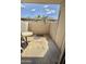 Enclosed patio provides a private outdoor space for relaxing or entertaining at 533 W Guadalupe Rd # 1110, Mesa, AZ 85210