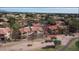 Aerial view of the home showcasing beautiful golf course views in a well-kept residential area at 5450 E Mclellan Rd # 145, Mesa, AZ 85205
