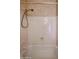 Close up of a tub/shower combo showcasing the shower head and hardware at 656 W Johnson Dr, Gilbert, AZ 85233