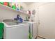 Functional laundry room with modern washer and dryer, offering convenience and efficiency at 7215 N 76Th Ave, Glendale, AZ 85303