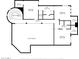 Second floor plan featuring bedrooms, baths, walk-in closets, and open to below at 823 W Palo Verde Dr, Phoenix, AZ 85013