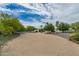 Expansive backyard with desert landscaping, firepit, and room to roam at 9053 N 123Rd St, Scottsdale, AZ 85259