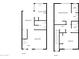 Detailed floor plan showcasing the layout of this two-story home at 10101 N 91St Ave # 162, Peoria, AZ 85345